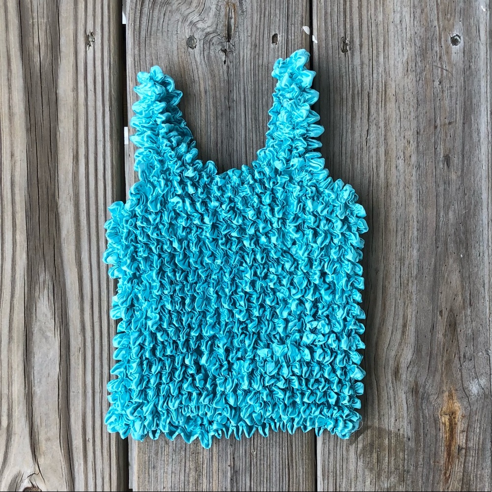 2000’s Popcorn Shirt Blue